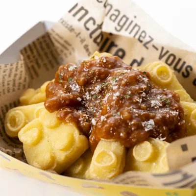 Oas LEGO Fries With Meat Sauce