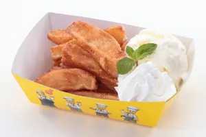 Paf Apple Fries With Ice Cream