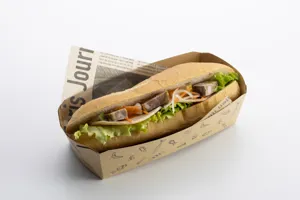 Fsc Double Ham & Crisp Vegetable Banh Mi
