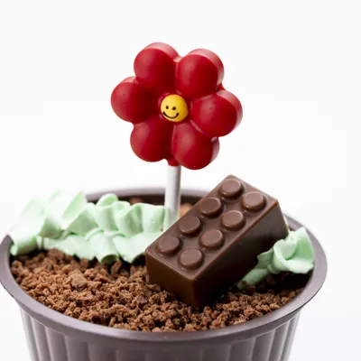 Fsc Flower Pot Cupcake